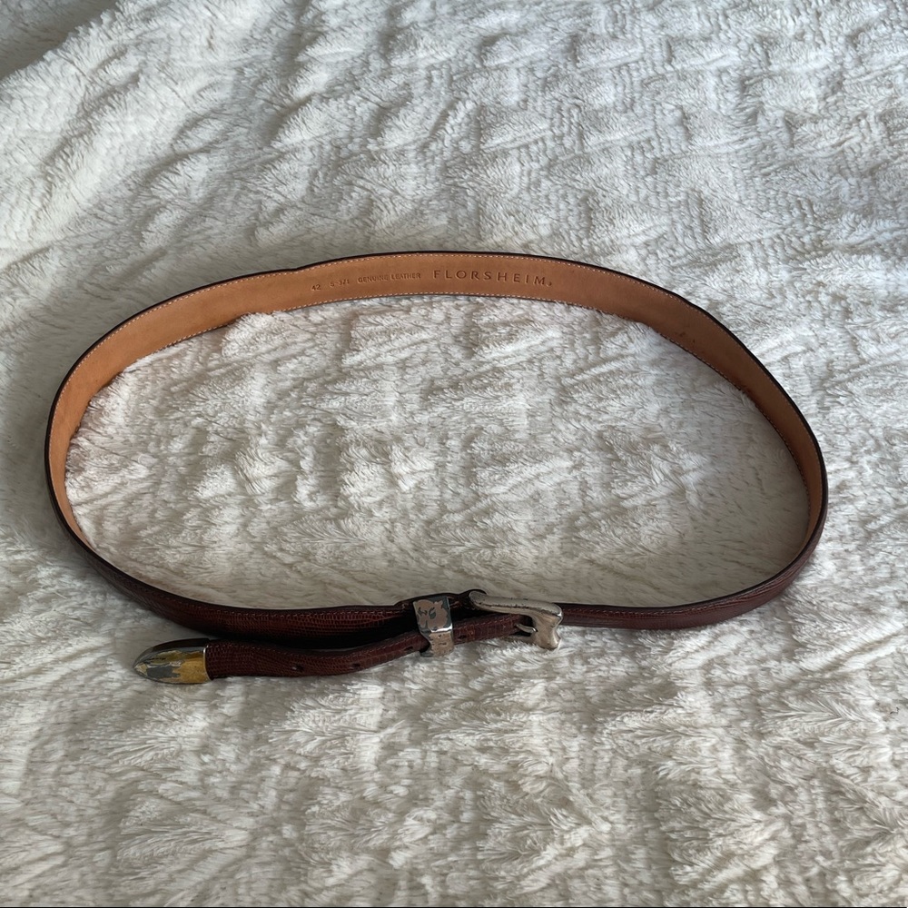FLORSHEIM GENUINE LEATHER BELT